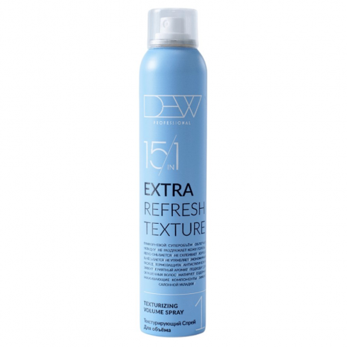 Текстурирующий спрей для объема 15 в 1 DEW PROFESSIONAL Extra Refresh Texture 200мл